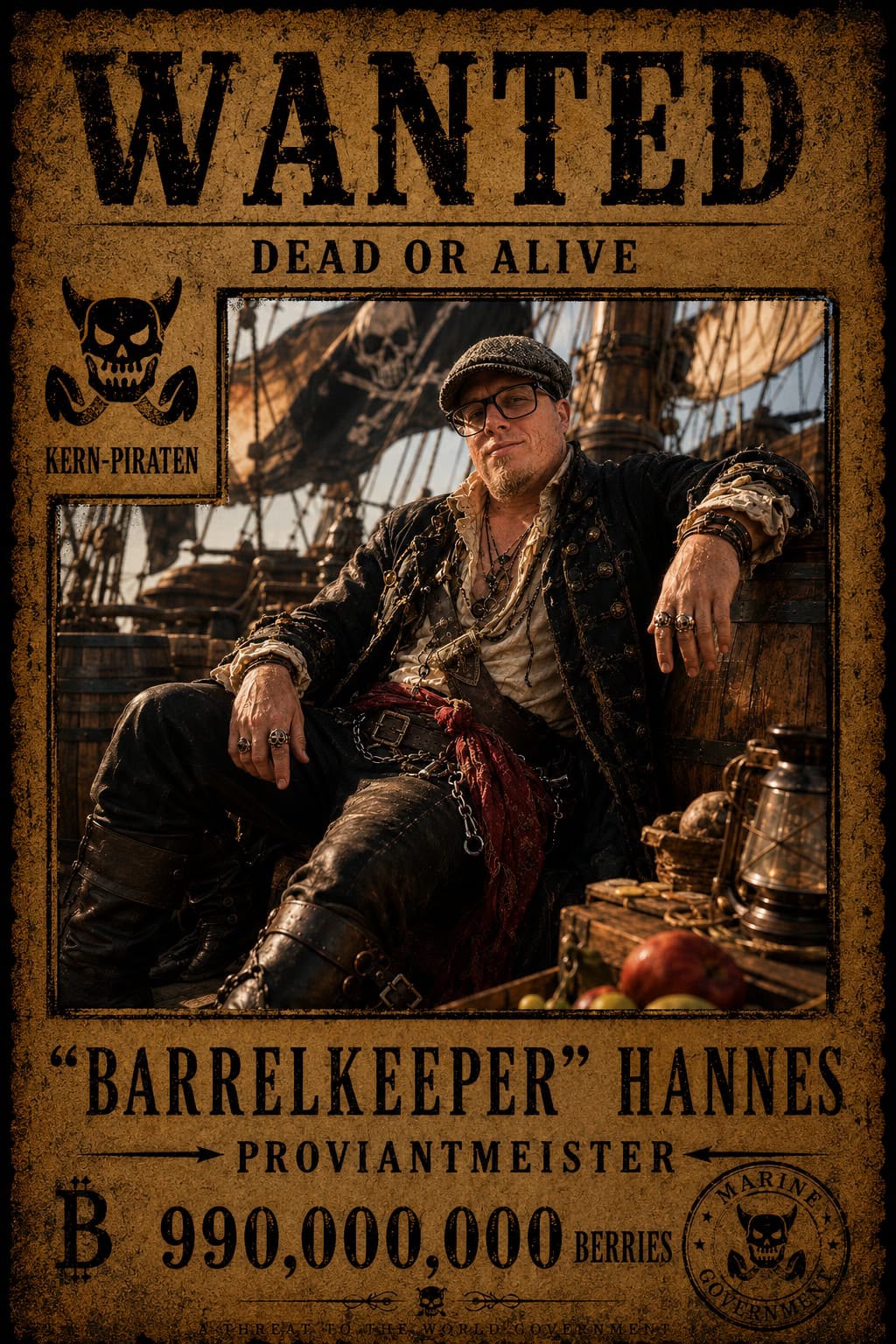 „Barrelkeeper“ Hannes