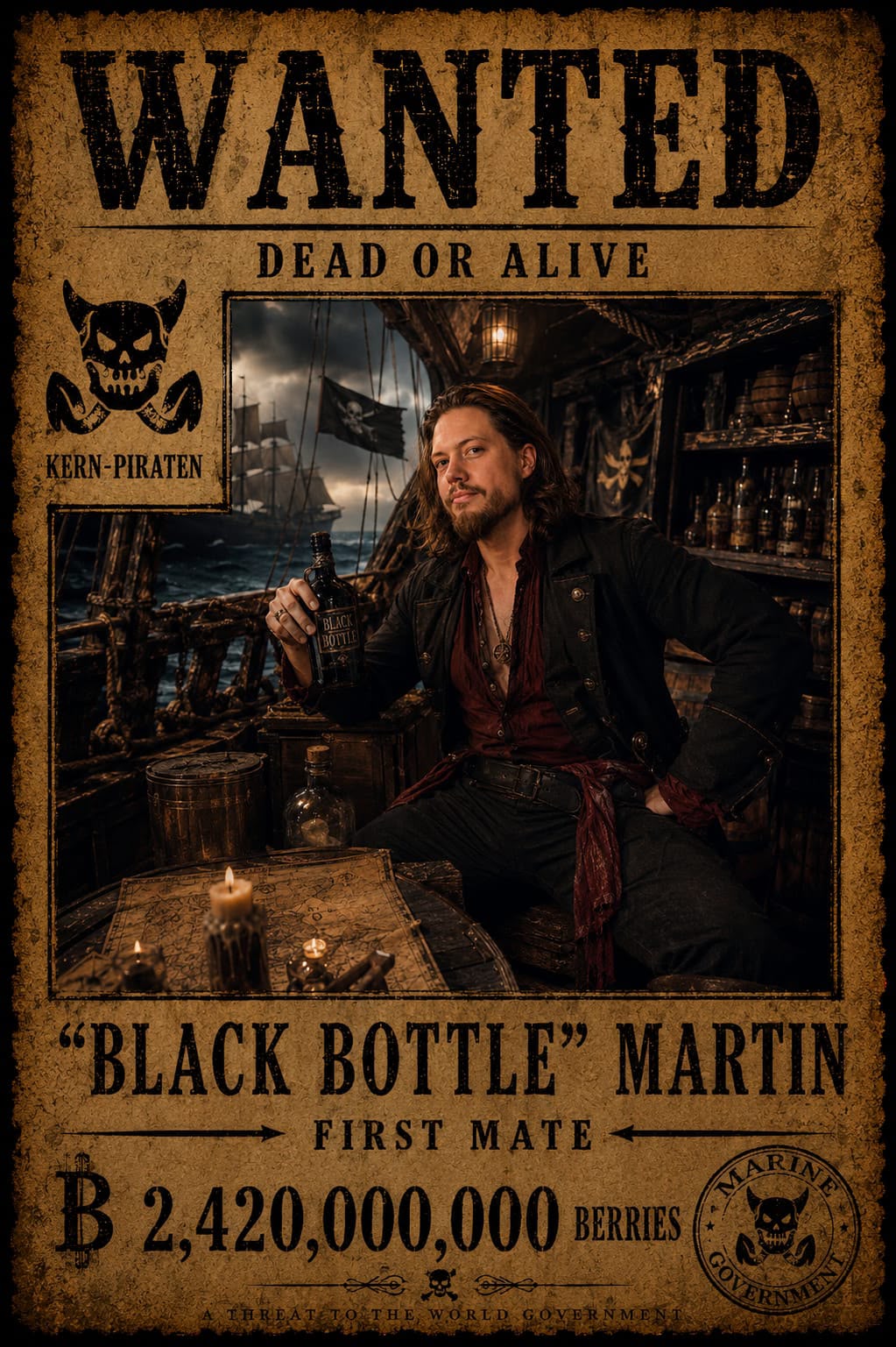 „Black Bottle“ Martin